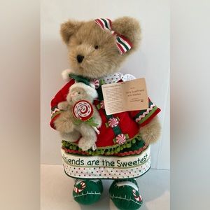 Boyds Bears plush Patty Goodfriend with Nibbles 16” NOS